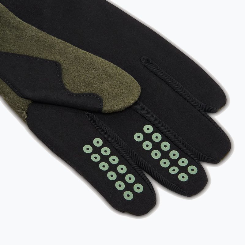Rękawiczki rowerowe Oakley Seeker MTB army green 2