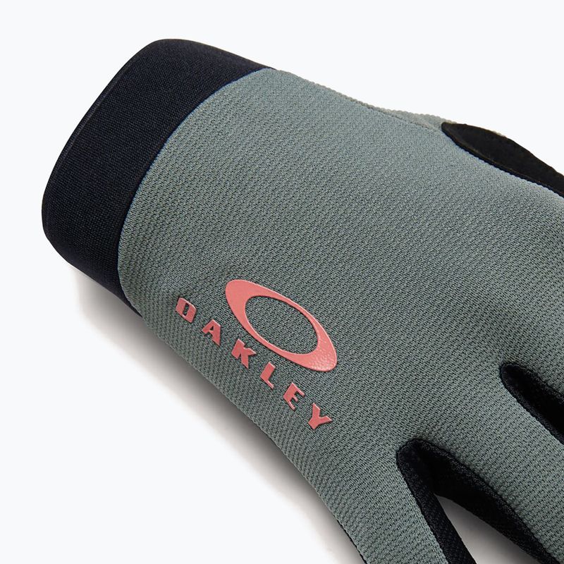 Rękawiczki rowerowe Oakley Seeker MTB aviator green 2