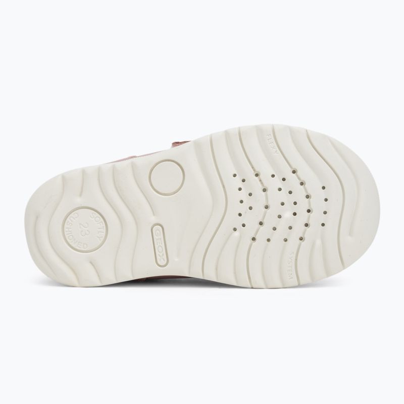 Buty dziecięce Geox Macchia pink 4