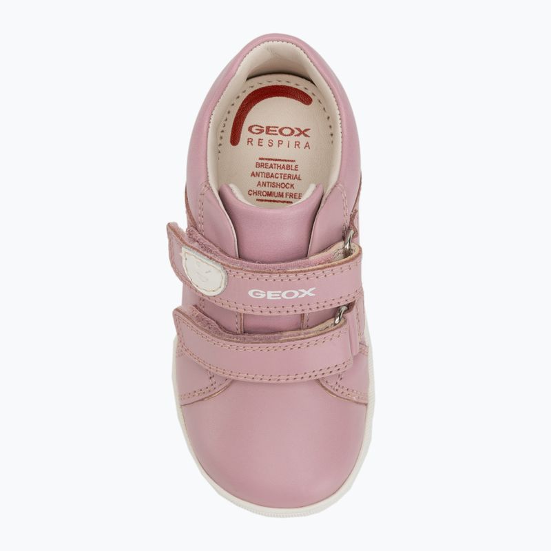 Buty dziecięce Geox Macchia pink 5