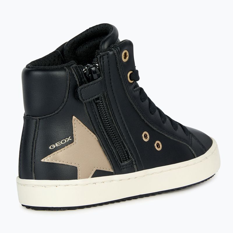 Buty juniorskie Geox Kalispera black/platinum 10