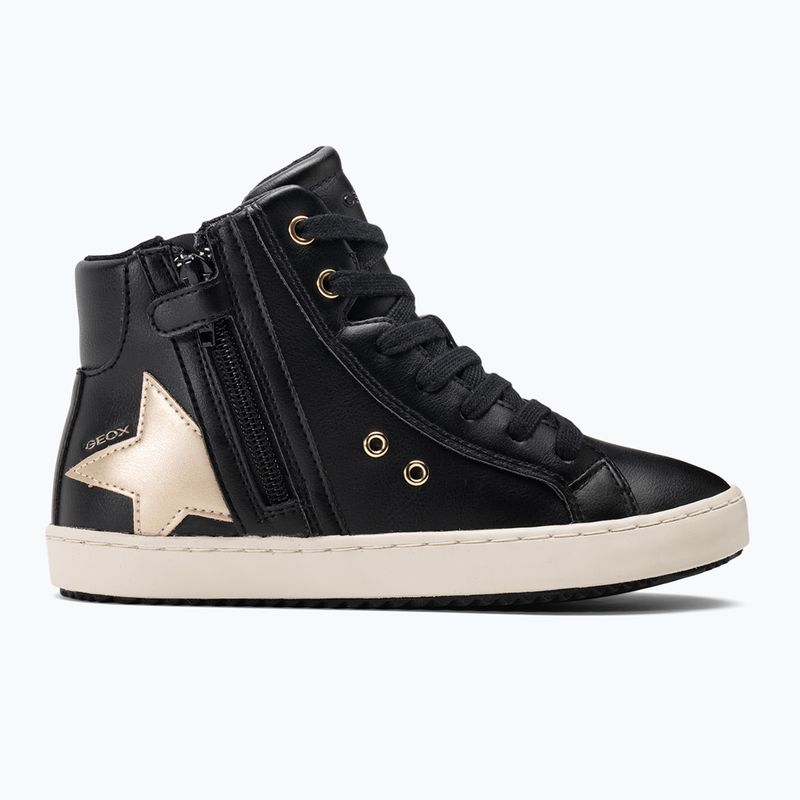 Buty juniorskie Geox Kalispera black/platinum 2
