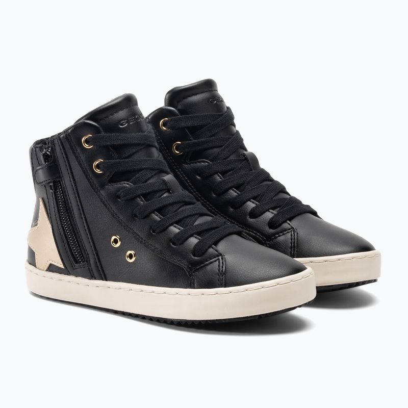 Buty juniorskie Geox Kalispera black/platinum 4