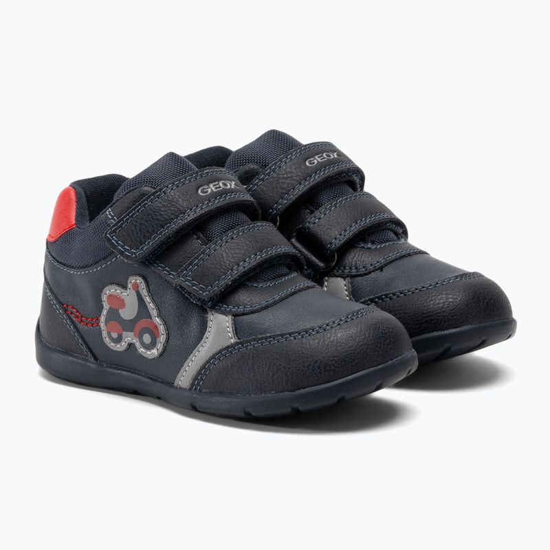 Buty dziecięce Geox Elthan navy/red 4