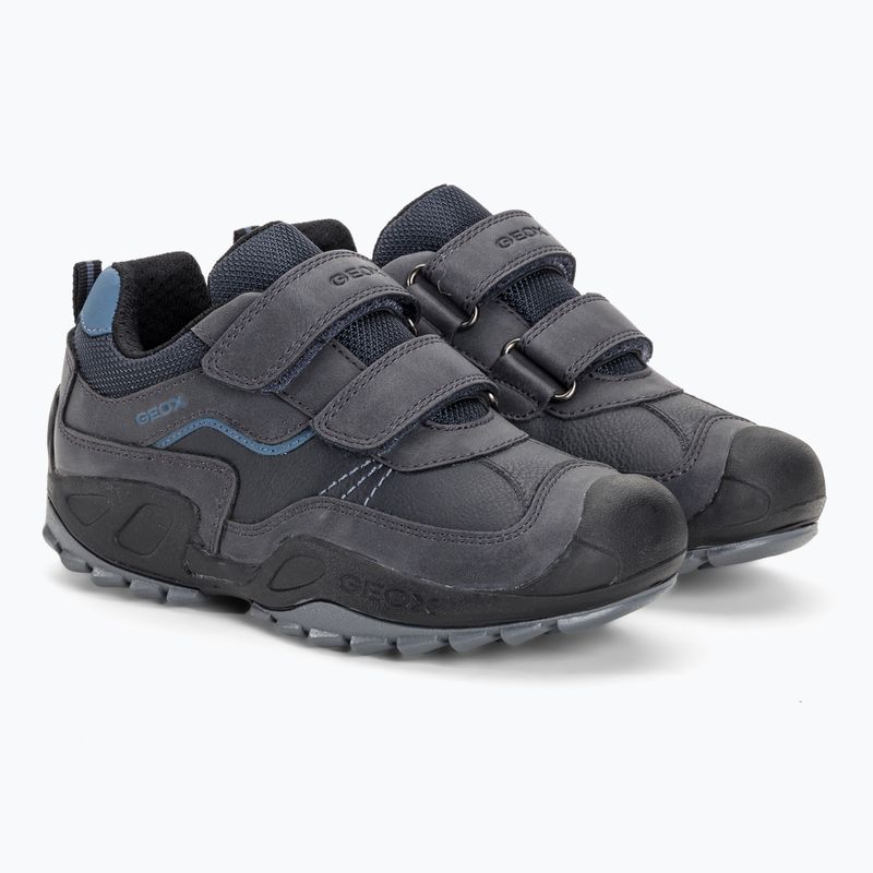 Buty juniorskie Geox New Savage navy/avio 4