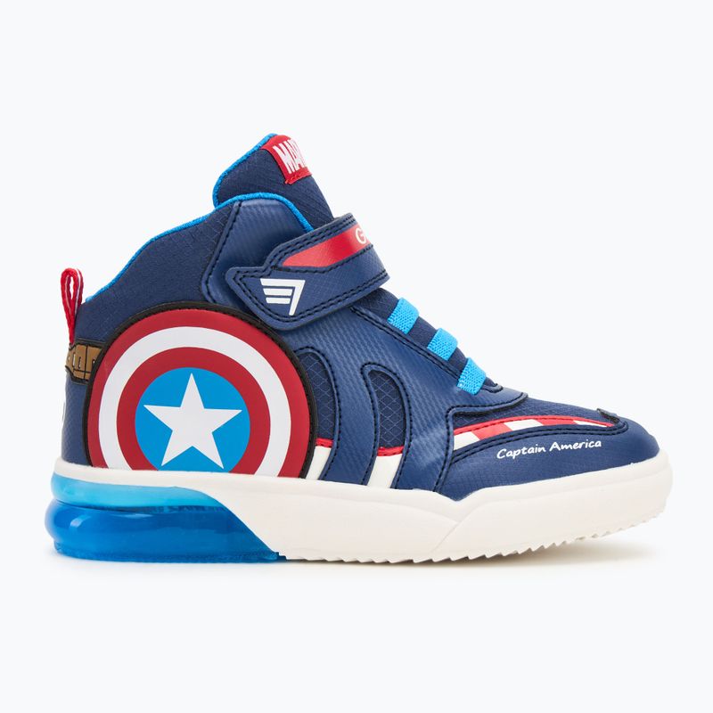Buty dziecięce Geox Grayjay ocean blue/red 2