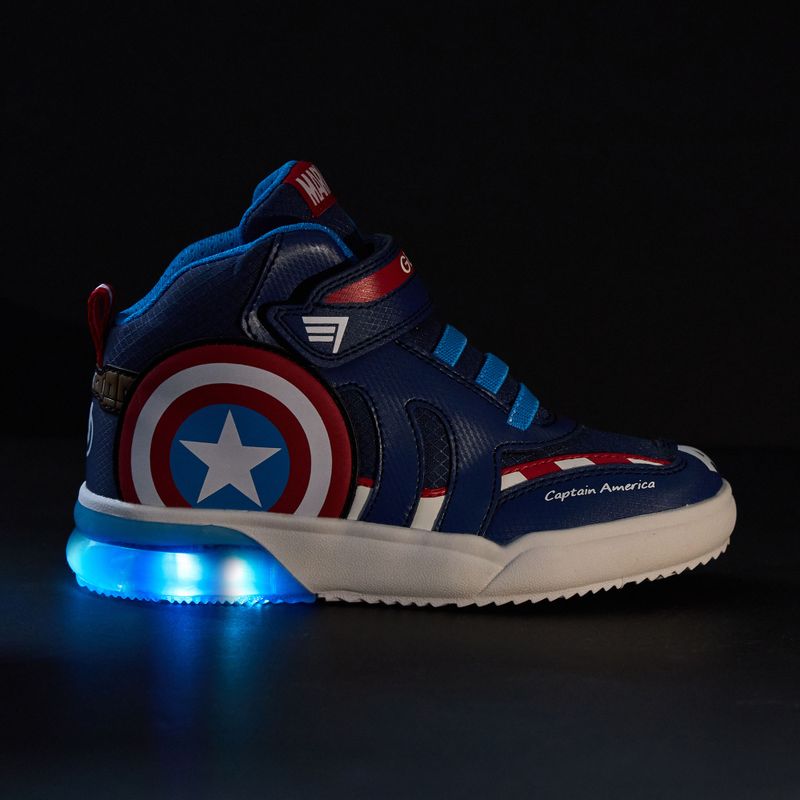 Buty dziecięce Geox Grayjay ocean blue/red 8