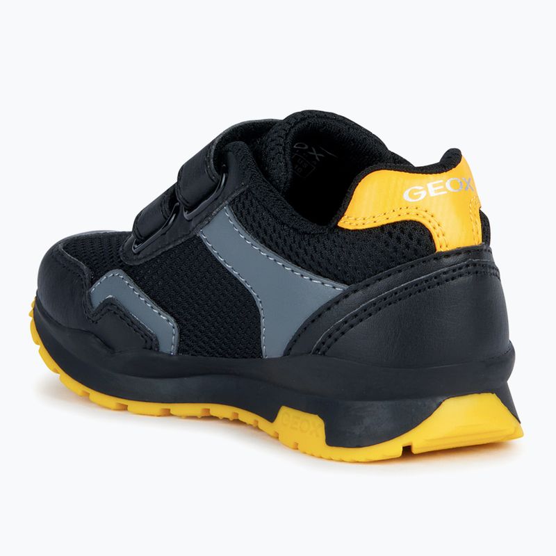 Buty juniorskie Geox Pavel black/gold 9