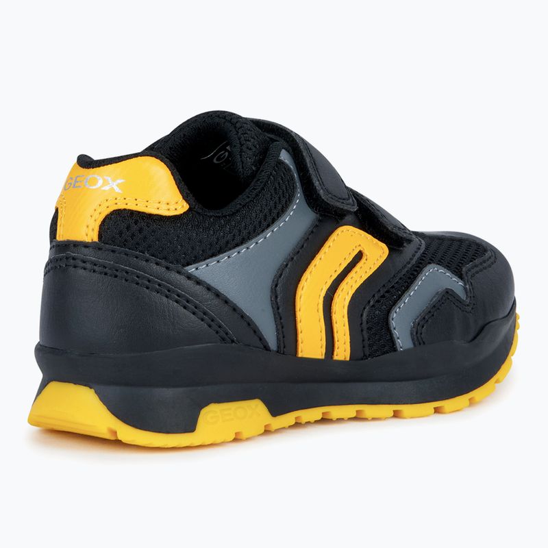 Buty juniorskie Geox Pavel black/gold 10