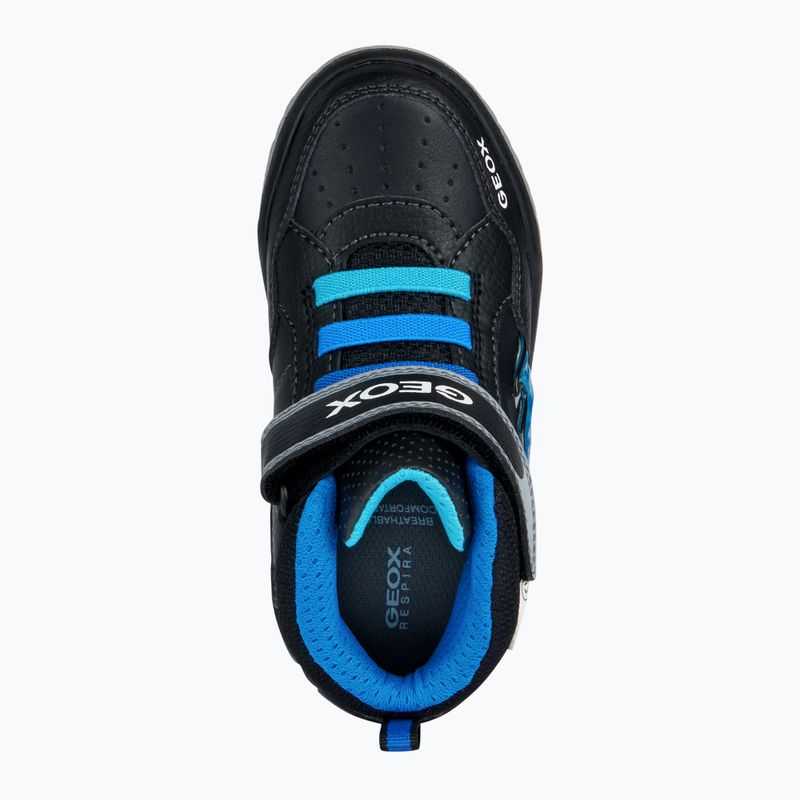 Buty juniorskie Geox Inek black/blue 12