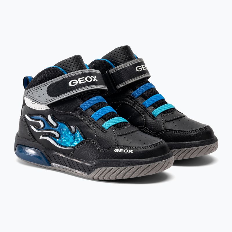 Buty juniorskie Geox Inek black/blue 4