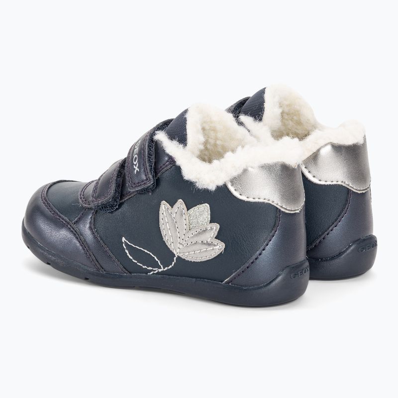 Buty dziecięce Geox Elthan navy/dark silver 3