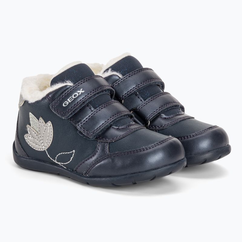 Buty dziecięce Geox Elthan navy/dark silver 4