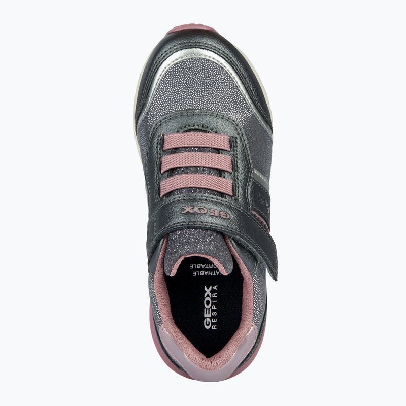 Buty juniorskie Geox Fastics grey/old rose 11