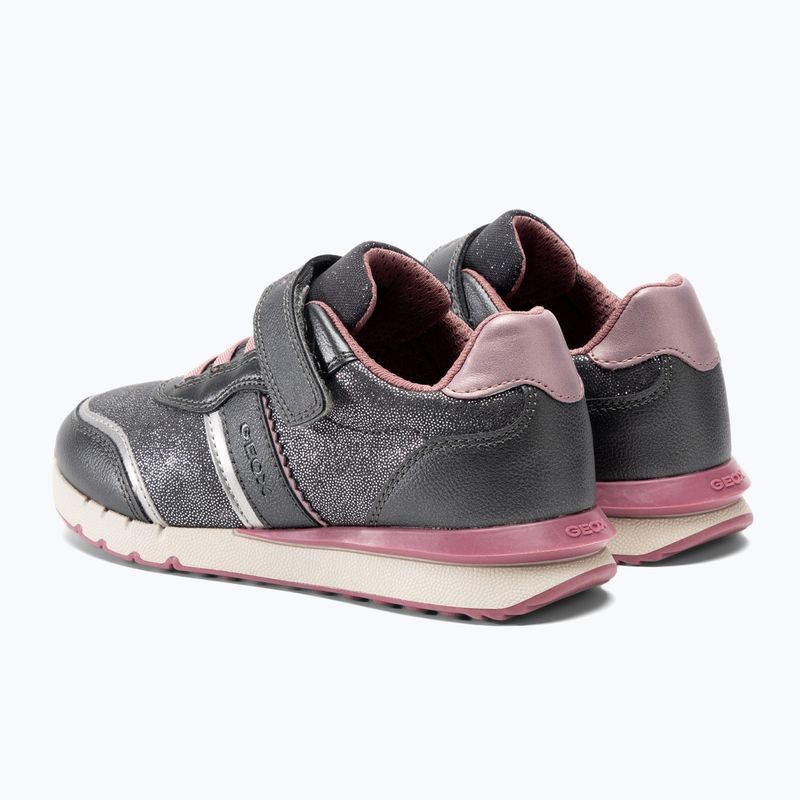 Buty juniorskie Geox Fastics grey/old rose 3