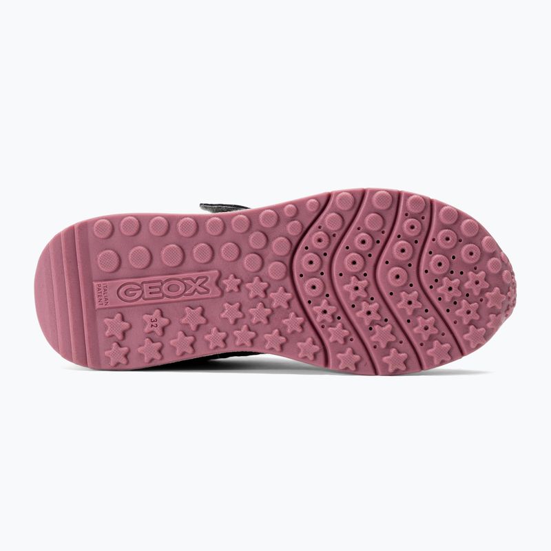 Buty juniorskie Geox Fastics grey/old rose 5
