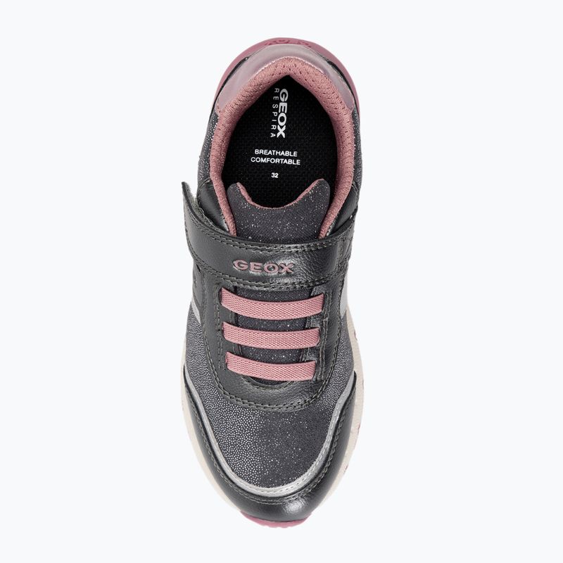 Buty juniorskie Geox Fastics grey/old rose 6