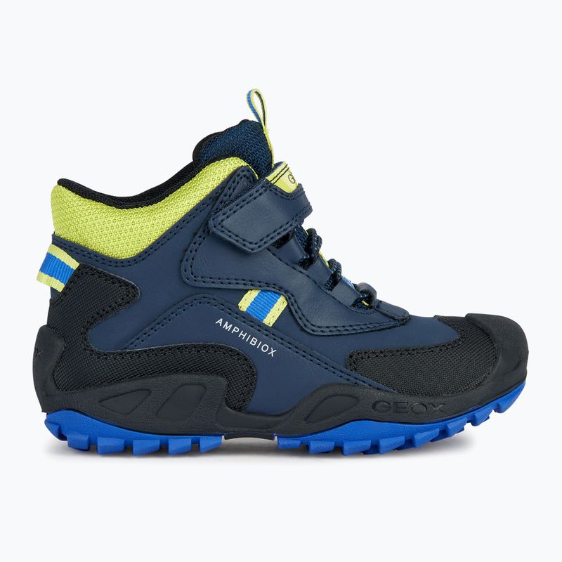 Buty juniorskie Geox New Savage Abx navy/lime green 8