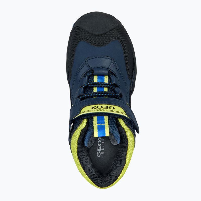 Buty juniorskie Geox New Savage Abx navy/lime green 11