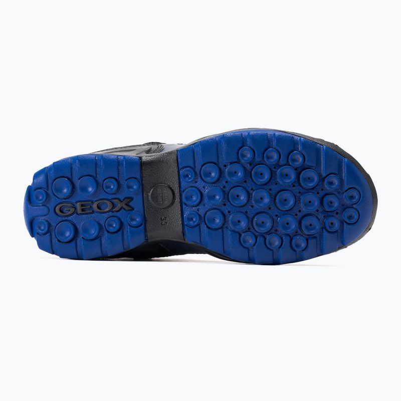 Buty juniorskie Geox New Savage Abx navy/lime green 5