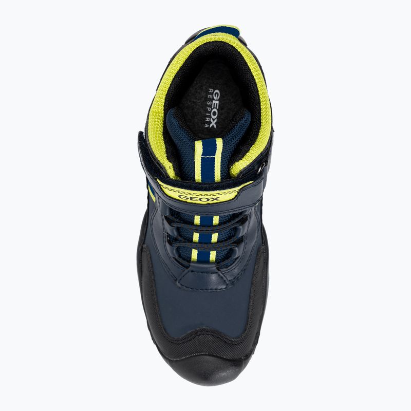 Buty juniorskie Geox New Savage Abx navy/lime green 6