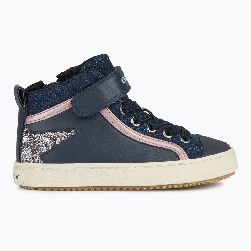 Buty juniorskie Geox Kalispera navy/dark silver 8