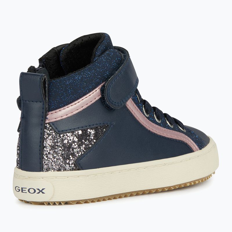 Buty juniorskie Geox Kalispera navy/dark silver 10