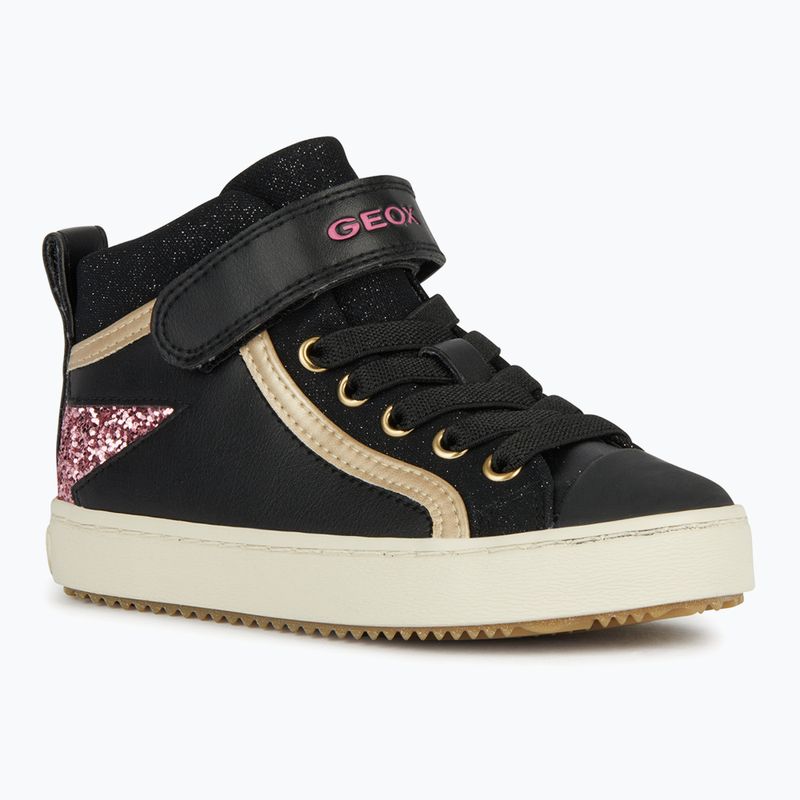 Buty juniorskie Geox Kalispera black/dark pink 7