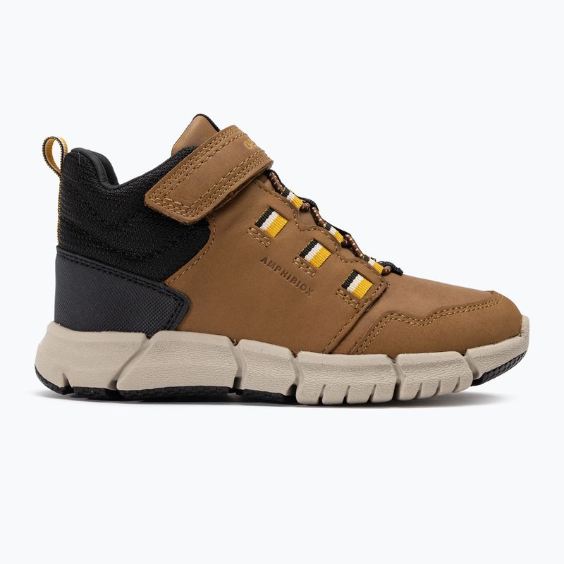 Buty juniorskie Geox Flexyper ABX brown/dark yellow 2