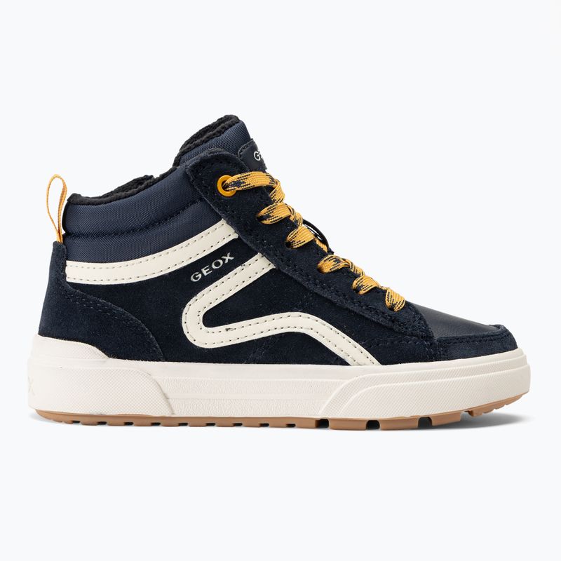 Buty juniorskie Geox Weemble navy/gold 2