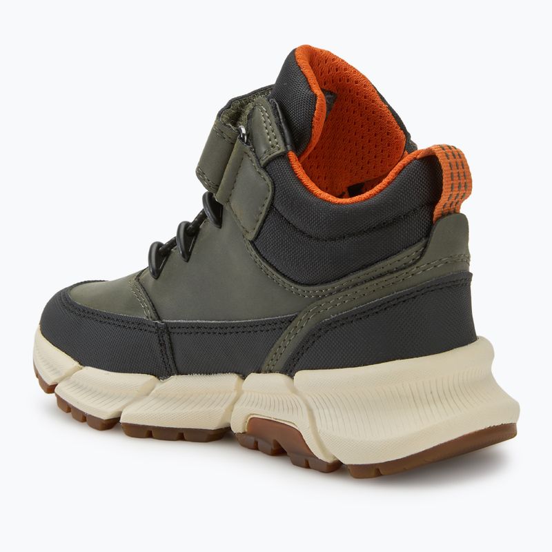 Buty juniorskie Geox Flexyper Plus military/orange 3