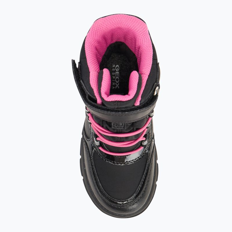 Śniegowce dziecięce Geox Willaboom B A black / multicolor 5