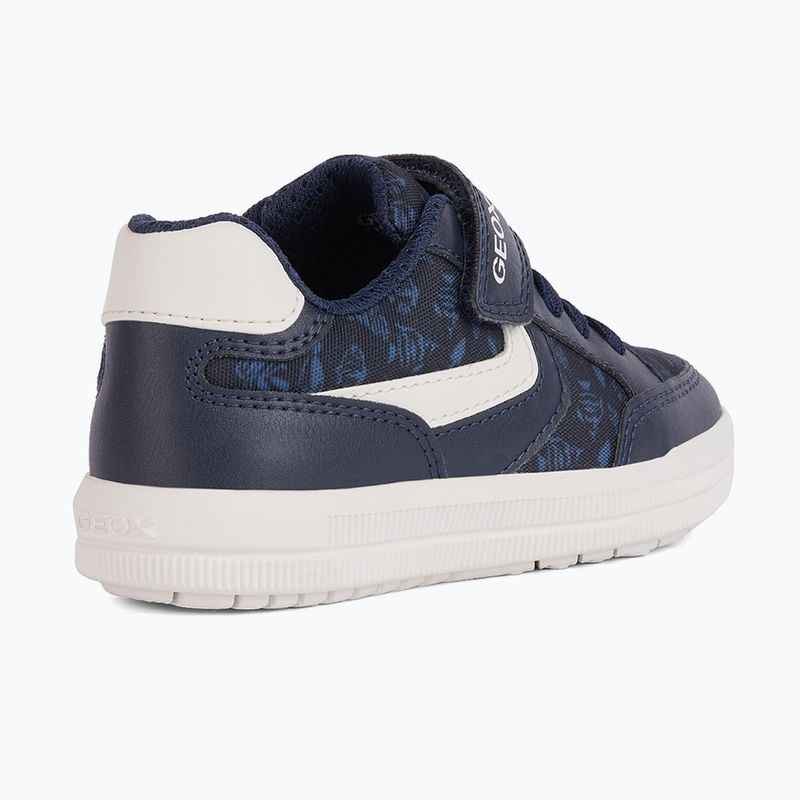 Buty juniorskie Geox Arzach ocean blue/stazony white 11