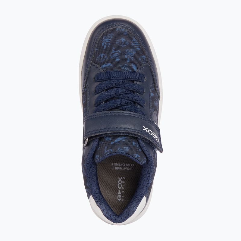 Buty juniorskie Geox Arzach ocean blue/stazony white 13