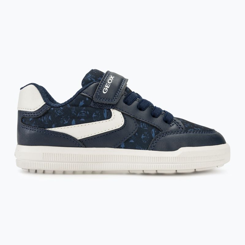 Buty juniorskie Geox Arzach ocean blue/stazony white 2