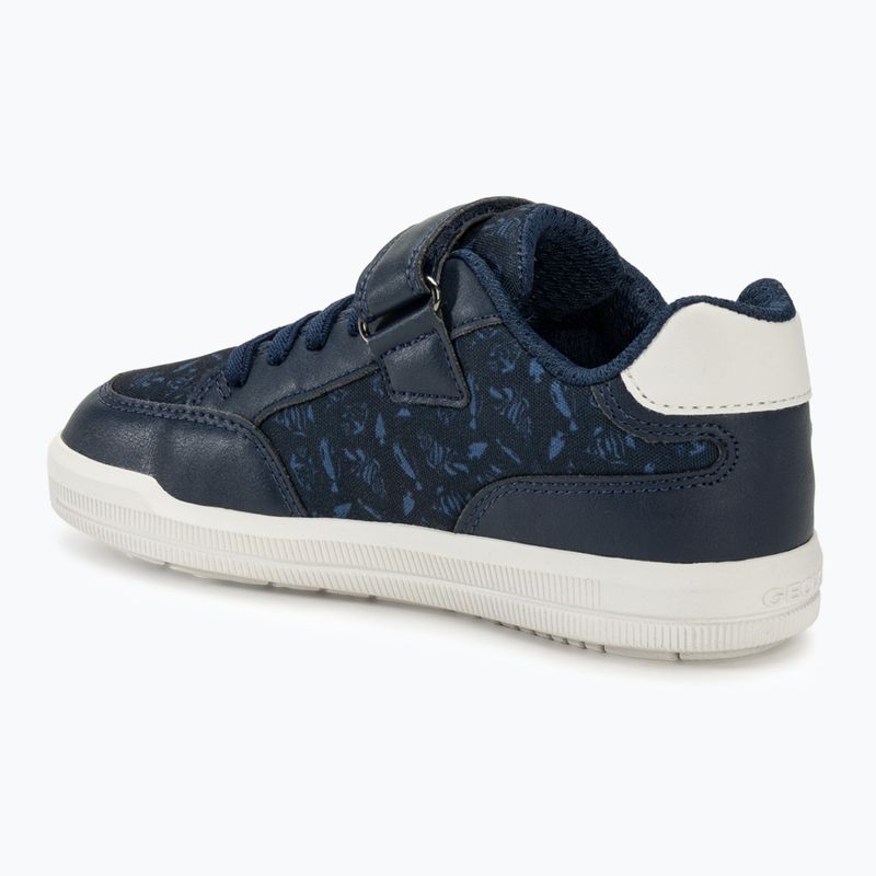 Buty juniorskie Geox Arzach ocean blue/stazony white 3
