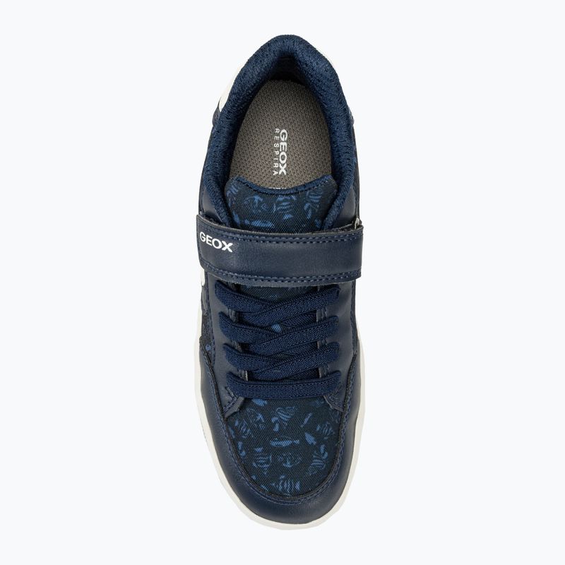 Buty juniorskie Geox Arzach ocean blue/stazony white 6