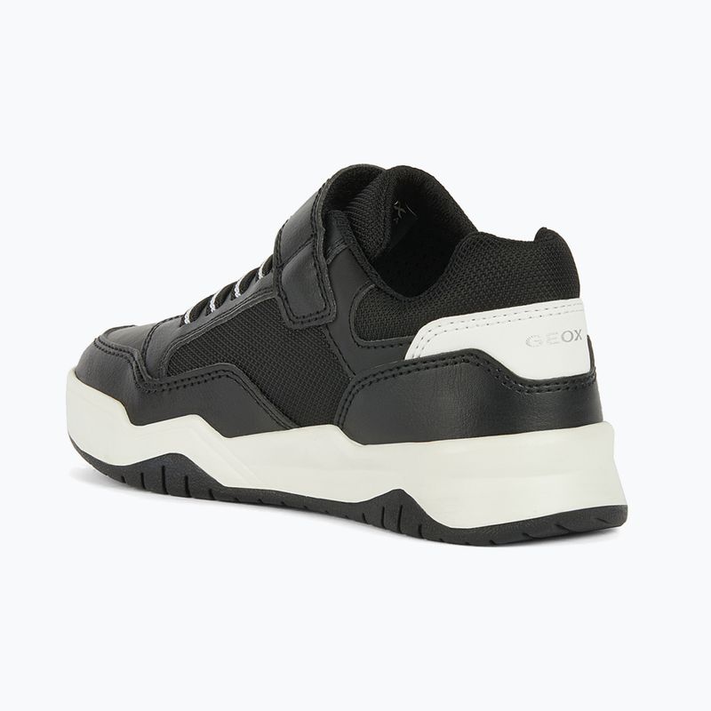 Buty juniorskie Geox Perth black/white 10