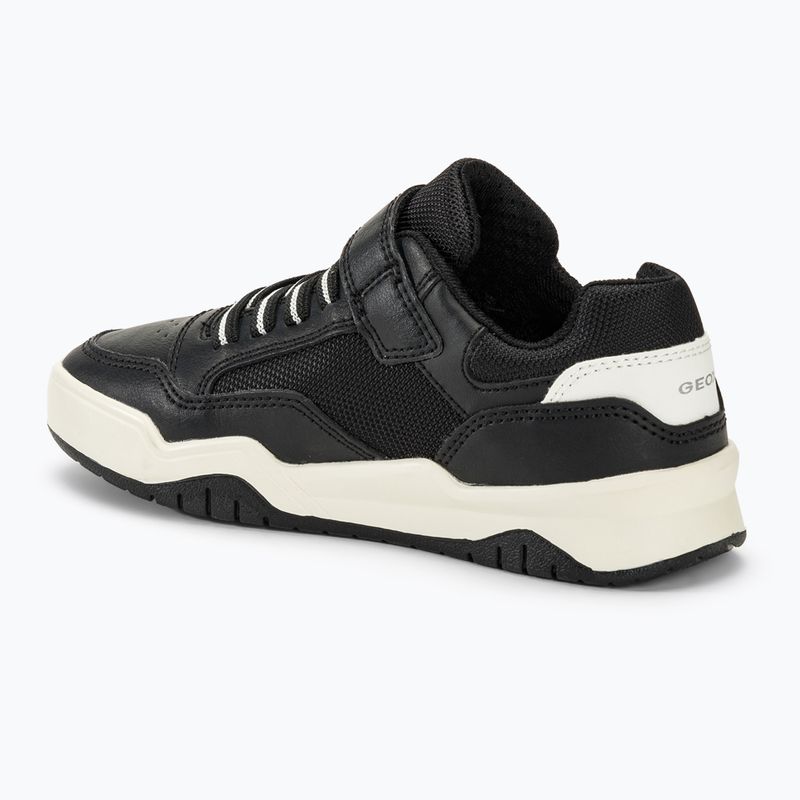 Buty juniorskie Geox Perth black/white 3