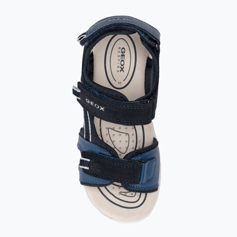 Sandały juniorskie Geox Alben navy/dark blue 5