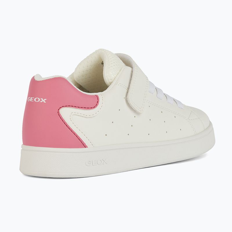 Buty juniorskie Geox Eclyper white/fuchsia 11