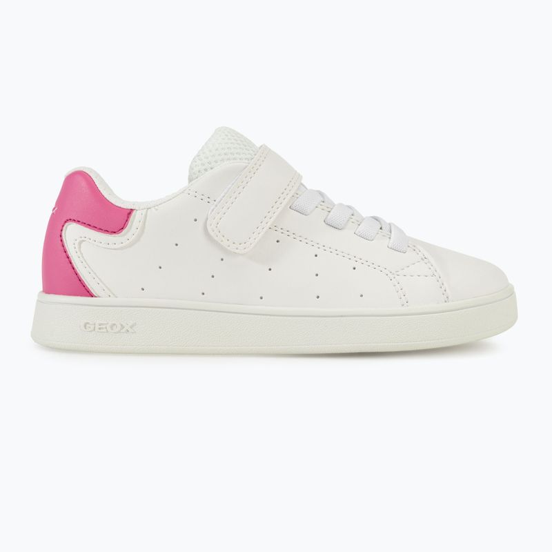 Buty juniorskie Geox Eclyper white/fuchsia 2