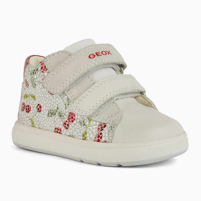 Buty dziecięce Geox Biglia white / red 8