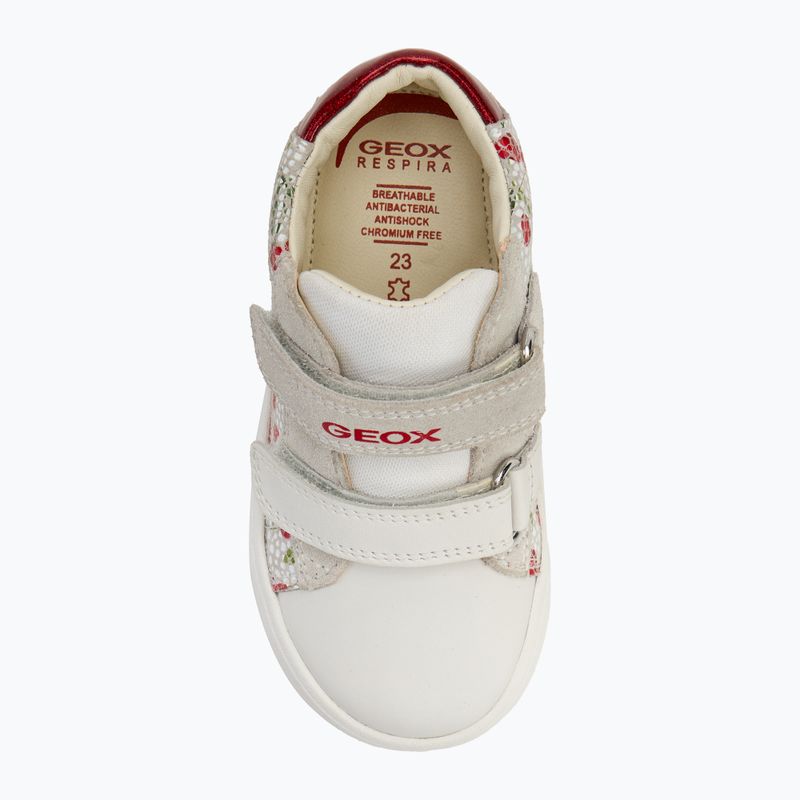 Buty dziecięce Geox Biglia white / red 5