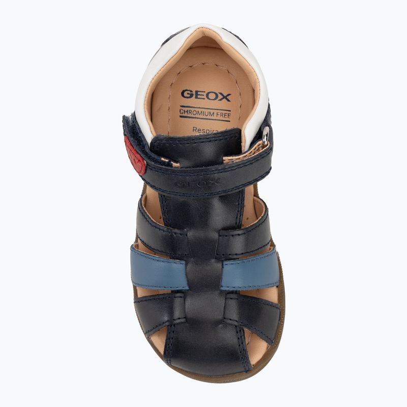 Sandały dziecięce Geox Macchia navy/light blue 5