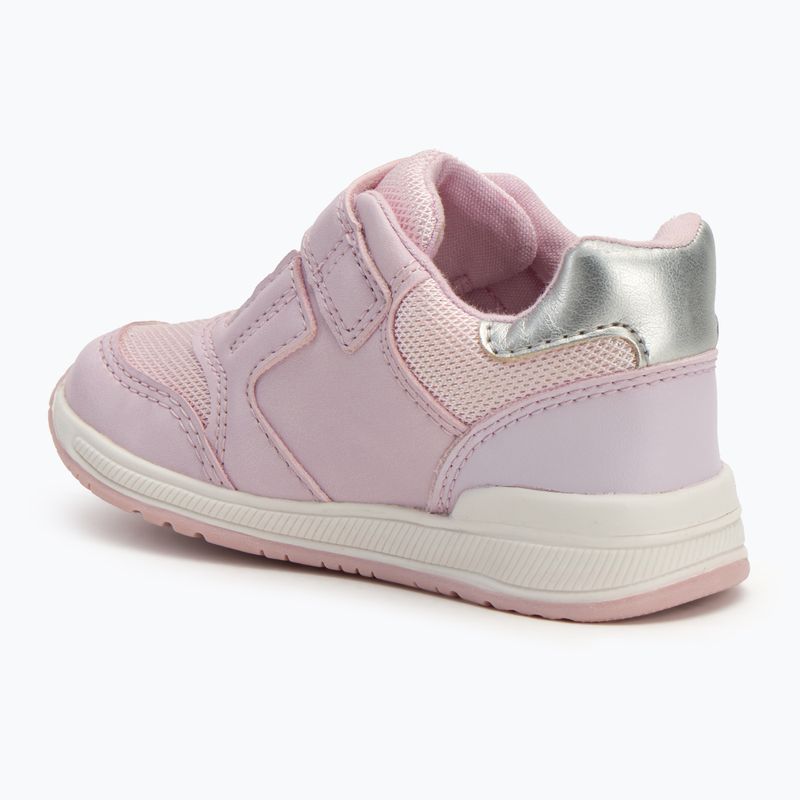 Buty dziecięce Geox Rishon pink / silver 3