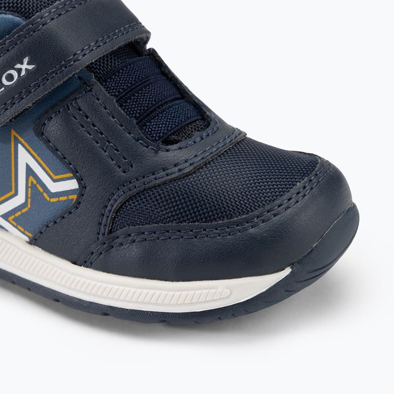 Buty dziecięce Geox Rishon nylon navy/yellow 7
