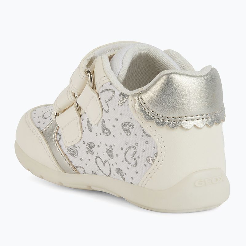 Buty dziecięce Geox Elthan white / silver 10