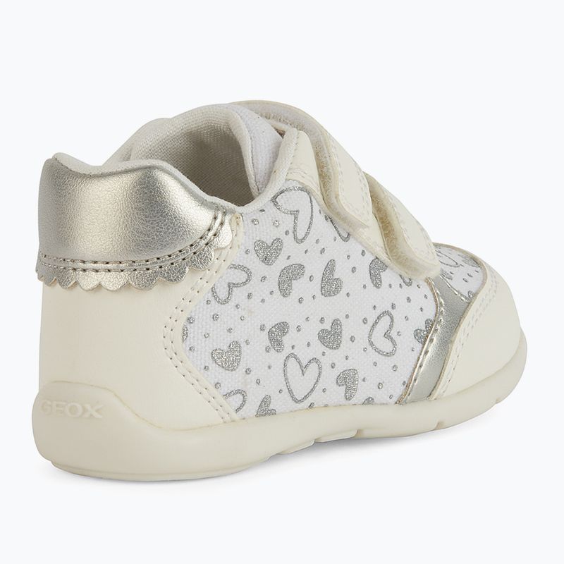 Buty dziecięce Geox Elthan white / silver 11