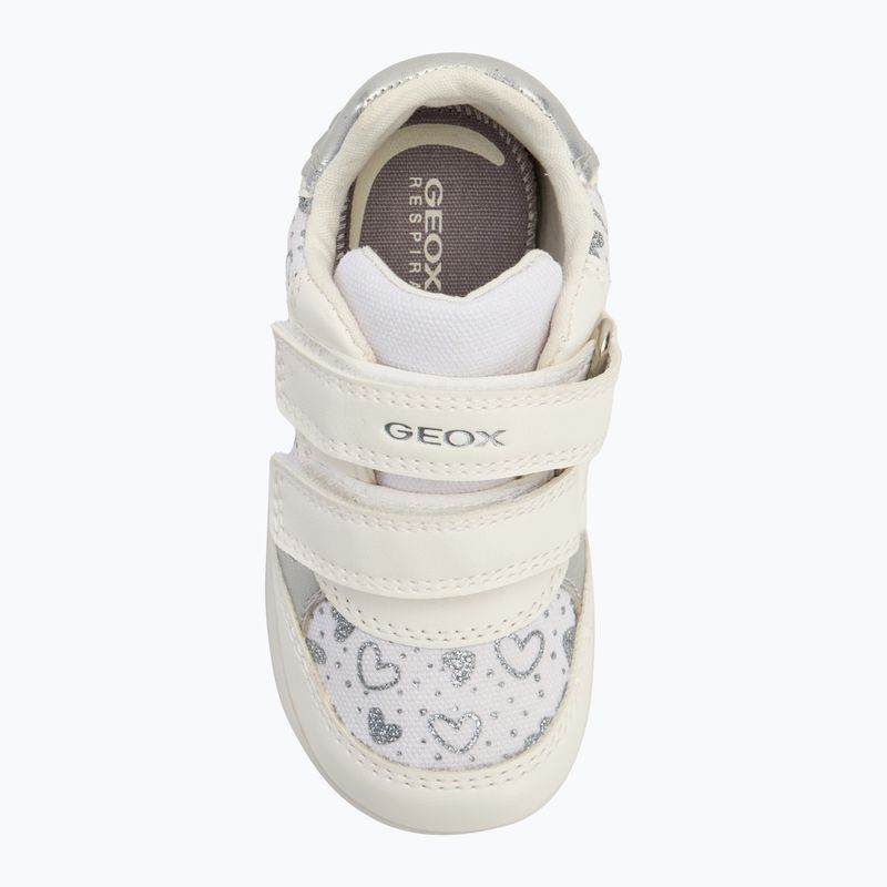 Buty dziecięce Geox Elthan white / silver 5